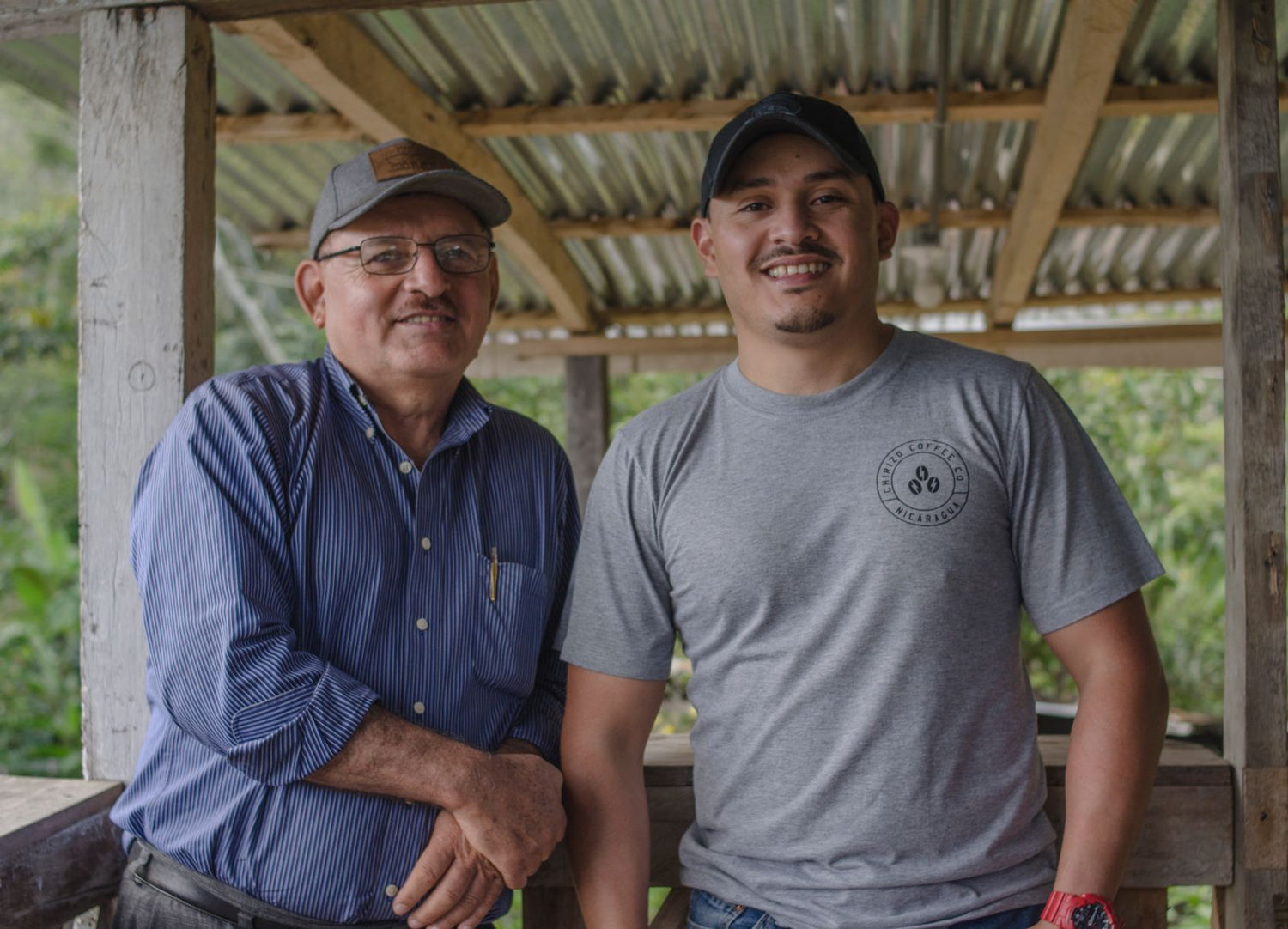 Mario, a Nicaraguan farming partner of Oro