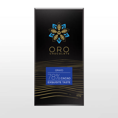Oro Opayo 78% single variety Nicaraguan dark chocolate bar