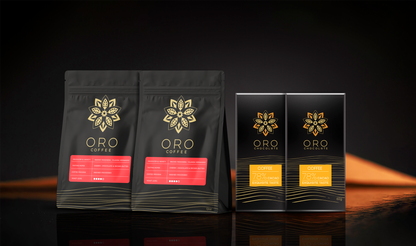 Oro corporate gift box, single-origin coffee and chocolate