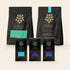 Oro Ritual Club Daily Ritual: a bag of single-origin coffee, a pouch of drinking chocolate and three single-origin bars
